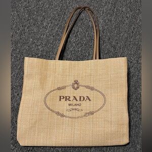 Prada Tote Bag exclusive to specific Prada retailers (St. Barth’s).